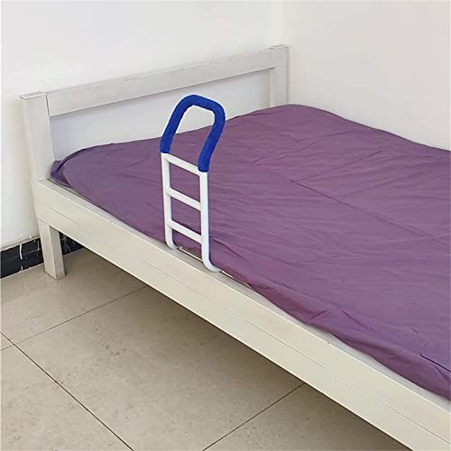 G-X Barandilla De Seguridad para Cama para Personas Mayores, Pasamanos Médico Junto A La Cama, Adecuado para Mujeres Embarazadas Y Discapacitados (Color: Blanco, Tamaño: 49X20cm)