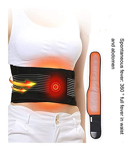 GDYJP Soporte lumbar fuerte Respaldo de espalda Bajo alivio del dolor de espasmos espasmos espasmos ciático hombres y mujeres peso levantamiento de pesas Cinturón de gimnasio para deportes (Size : S)