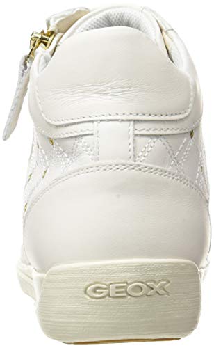 Geox D Myria G, Zapatillas Mujer, Blanco Crudo, 40 EU