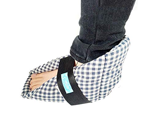 GHzzY 1 par de Almohadillas para el talón - Protector de Tobillo Almohada elevadora Almohadilla del talón para úlceras por presión, Alivio y Tratamiento de la úlcera del talón - 25 × 25 cm