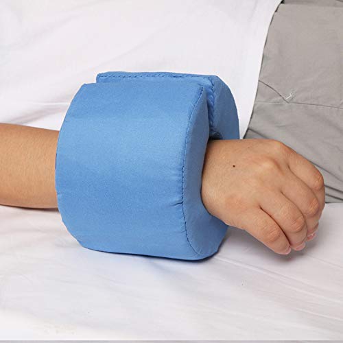 GHzzY Almohada de elevación de piernas y pies - 1 par de Almohadas Protectoras de talón para llagas por presión, Alivio y Tratamiento de úlceras en el talón