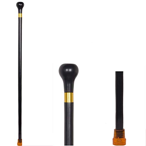 GJNVBDZSF Muletas para Adultos Muletas de Madera Maciza, muletas de Madera con Cabeza Redonda, Bastones para Personas Mayores, Accesorios para muletas (95 cm)