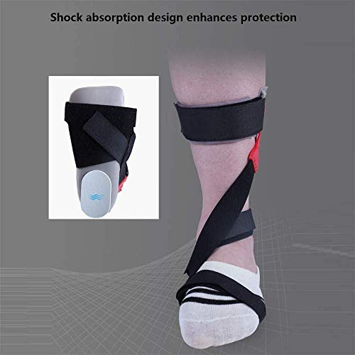 GJZXXL Pie Dorot Orthosis Tobillo Pie De La Caída Postural Corrección Postural Ortesis Fértica Hoja Hoja Recuperación Postura Corrector Tobillo Resorte Cepa Artritis Aquiles Dolor