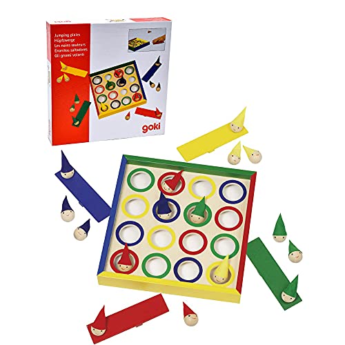 Goki HS107 Juego de habilidades motrices finas - Juego de tablero (Juego de habilidades motrices finas, 4 año(s), Madera, CE, 480 g, 200 mm)