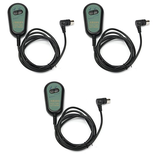 GOZAR 5/8 Pin 3/5 Cables 2 Botón De La Silla Reclinable Eléctrico Interruptor De Mano Control Remoto-5 Pines 3 Cables