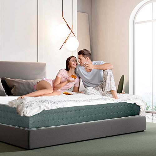 Gridinlux | Colchón Viscoelástico 135x190 cm Martina| Efecto Memoria | Altura ±18cm | Confort Máximo | Alta Densidad | Ultra Transpirable | Tejido Aloe Plus| Firmeza Media-Alta | Todas Las Medidas