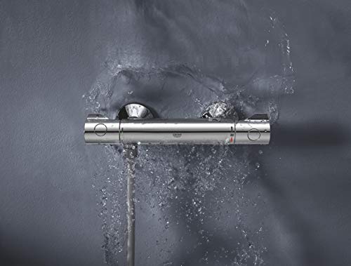 Grohe Grohtherm 800 - Termostato de ducha, tecnología termostática para un control de temperatura preciso (Ref. 34558000)