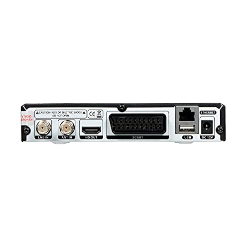 GT MEDIA X8 Combo Decodificador Satélite Receptor Terrestre Digital de DVB- S2X + T2 + Cable, Lector de Tarjetas Inteligentes para Tivusat, Soporta 1080P HEVC H.265 10Bit PVR con WiFi / SCART / HDMI