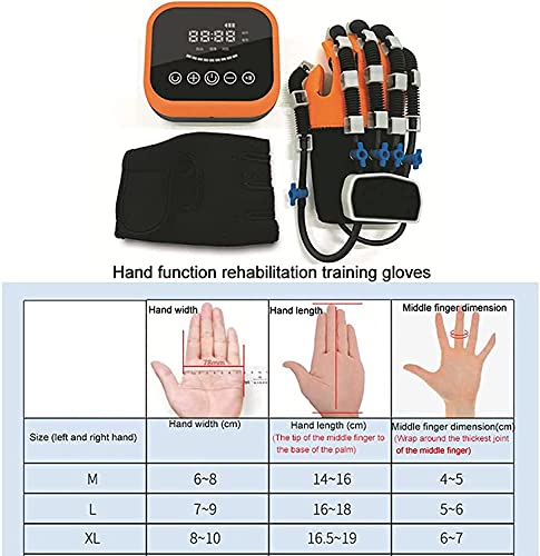 Guantes De Robot De Rehabilitación De Dedos Para Entrenamiento De Manos Eléctricas, Para Entrenamiento De Corrección De Flexión De Dedos, Ejercicio De Extensión De Dedos Para Pacientes Con Hemiplejí