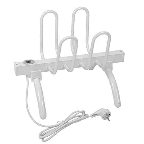 GYCS Secadora de Zapatos eléctrica Termostato Calcetines Guantes Secadora de Zapatos Hogar Independiente 2 Pares Deshumidificación y suspensión de Botas de Zapatos Secador de Calor Estante de Sec
