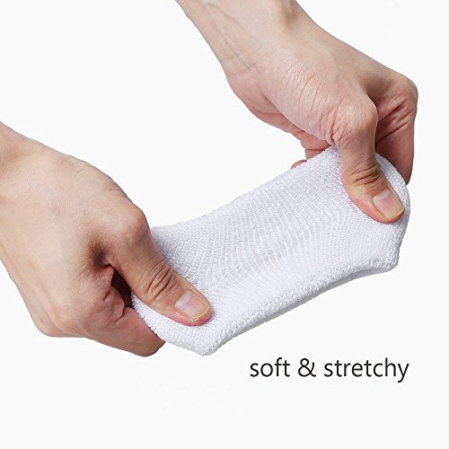 HANERDUN 2 Pzs Muñequera Deportiva Deportes Sweatband Suave Espesar Algodón Tenis Gimnasia Fútbol Baloncesto Correr Deportes Atléticos