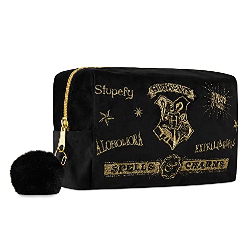 Harry Potter Neceser Maquillaje para Niñas y Mujeres, Bolsa de Aseo de Hogwarts, Regalos para Niñas y Mujeres