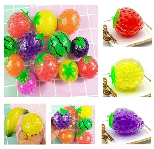 HAVAJ - Bolas antiestrés de 5 cm, juguete sensorial para alivio del estrés, ansiedad, autismo, TDAH, OCD y malos hábitos