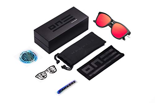 HAWKERS · Gafas de sol ONE para hombre y mujer · BLACK · RUBY