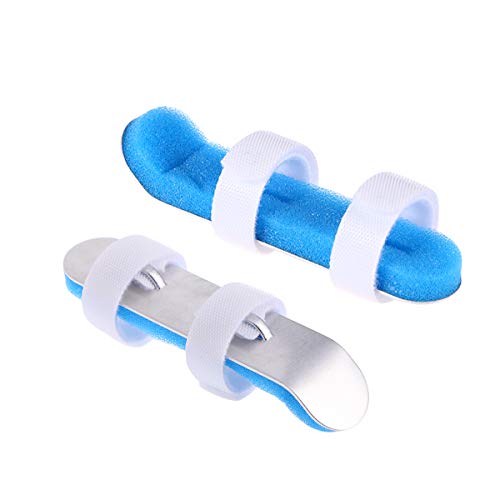 Healifty Férula para dedo 1 Pc Trigger Finger Férula incorporado aluminio soporte de disparador Mallet Brace Finger aliviar el dolor (Tamaño M)