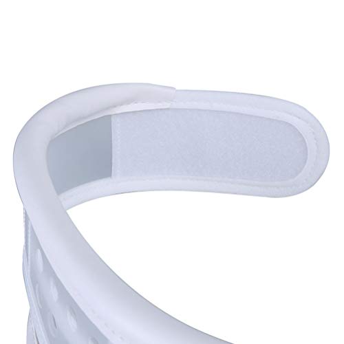 HEALIFTY Soporte para el cuello Brace, cuello cervical ajustable para aliviar el dolor de cuello L (blanco)