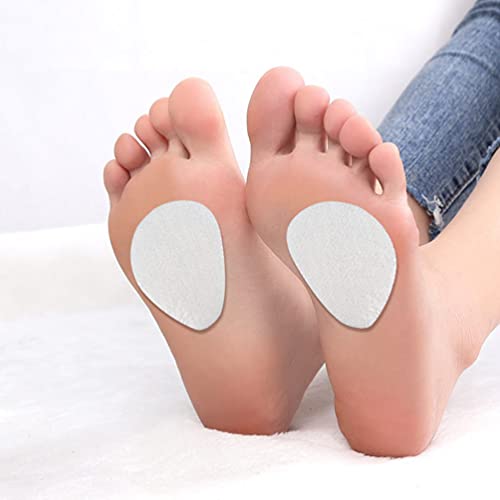 HEALLILY 10 Pares de Almohadillas de Cojín Antepié Almohadillas Metatarsal Almohadillas de Tacón Antepié Inserciones de Cojín para Ampollas de Callos Metatarsalgia