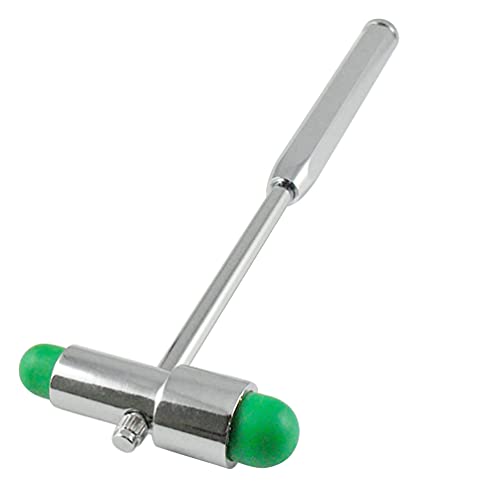 HEALLILY Martillo para Reflejos Mango de Punta Neuro para Enfermeras Sala de Emergencia Estudiantes de Medicina Verde