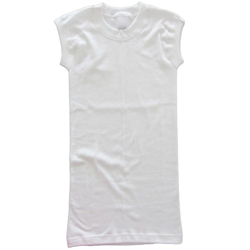HERMKO 99384910 Pack de 2 Camisetas Interiores Tipo corsé con Cuello Redondo, sin Costuras, Farbe:Blanco, Größe Unisex:L