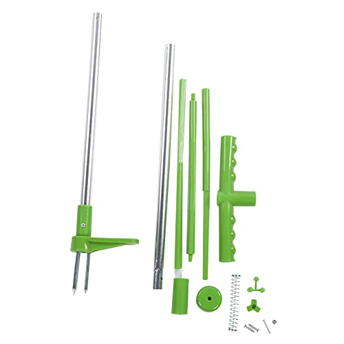 Herramienta de extracción de hierba Desbrozadora de pie Extractor de raíces Desgarrador de raíces Herramienta de deshierbe de jardín al aire libre Patio al aire libre Desbrozadora de pie de jardín Eli