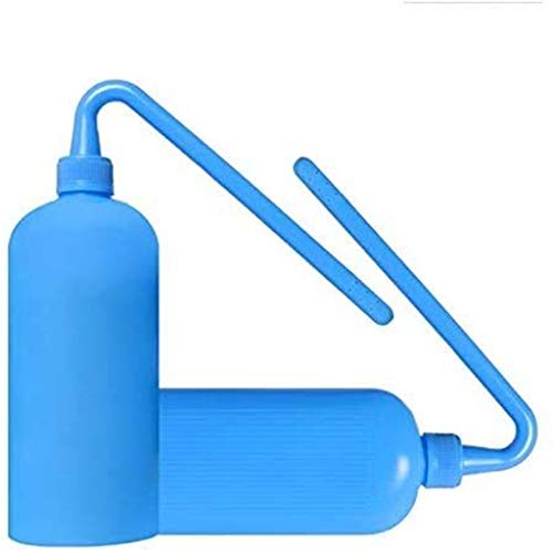 Herramienta de limpieza de bolsas de colostomía de 2 PCS - Bolsas de estoma Botella de limpieza de plástico - limpiador de bolsas abiertas para todas las bolsas de ostomía para uso permanente Botella