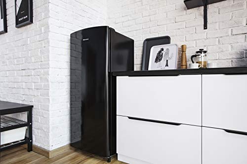 Hisense RR195D4DB1 - Nevera combi (Independiente, Negro, Derecho, N-ST, 43 dB, 157 L)