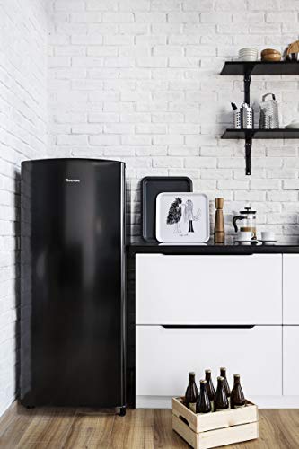 Hisense RR195D4DB1 - Nevera combi (Independiente, Negro, Derecho, N-ST, 43 dB, 157 L)
