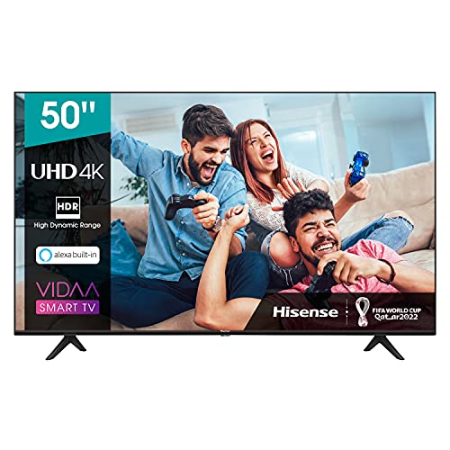 Hisense UHD TV 2020 50AE7000F - Smart TV Resolución 4K con Alexa integrada, Precision Colour, escalado UHD con IA, Ultra Dimming, audio DTS Studio Sound, Vidaa U 4.0