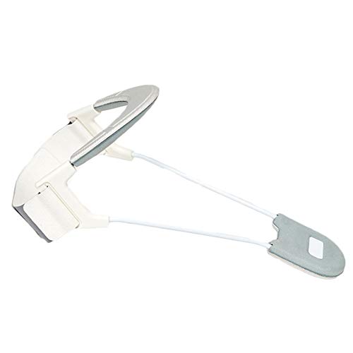 HJK Dispositivo de tracción Cervical, Elikliv Collarín Cervical para Aliviar el Dolor y la Presión del Cuello: Adecuado para Viajar, Dormir y Trabajar, Unisex,Gris,M