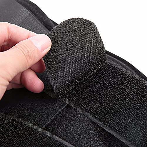 HJK Rodillera ROM con bisagras con Correa Soporte para Rodillera férula para articulación de la Rodilla Ajustable Artritis en varo valgo Rodillera ortopédica