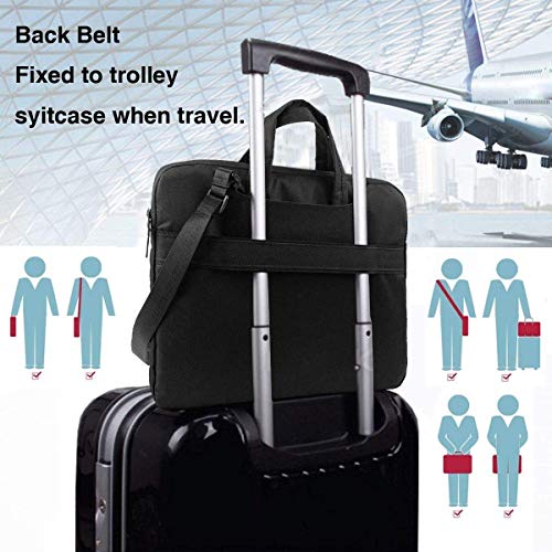 Hokdny Maletin Ordenador Portatil con correa desmontable Funda para portátil Ardilla Linda para hombres y mujeres Tablet Pc maletín compatible 15.6 pulgadas