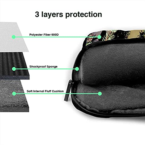 Hokdny Maletin Ordenador Portatil con correa desmontable Funda para portátil Ardilla Linda para hombres y mujeres Tablet Pc maletín compatible 15.6 pulgadas