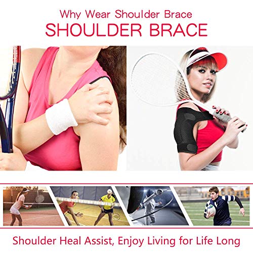 Hombrera ajustable para articulaciones de CA, tendón, alivio del dolor, hombro izquierdo o derecho, hombres y mujeres SA 051507
