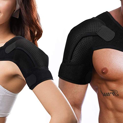 Hombrera ajustable para articulaciones de CA, tendón, alivio del dolor, hombro izquierdo o derecho, hombres y mujeres SA 051507