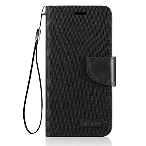Huawei Ascend P7, Funda tipo cartera de piel Oxford con tapa trasera de TPU suave con imán para Huawei P7