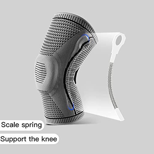 HUVE 1 Uds, Rodilleras, para Proteger el menisco de la Rodilla, para Deporte, Rodilleras, Rodilleras, Rodilleras de Silicona, Protector de rótula para Correr, Voleibol