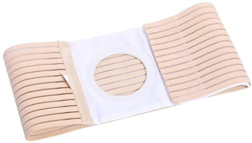 HXSCOO Cinturón de ostomía Ajustable Cinturón de Hernia ostomía elástica para Hombre y Mujer - Cintura aglomerante Abdominal para Bolsa de ostomía Fija (Size : XL)