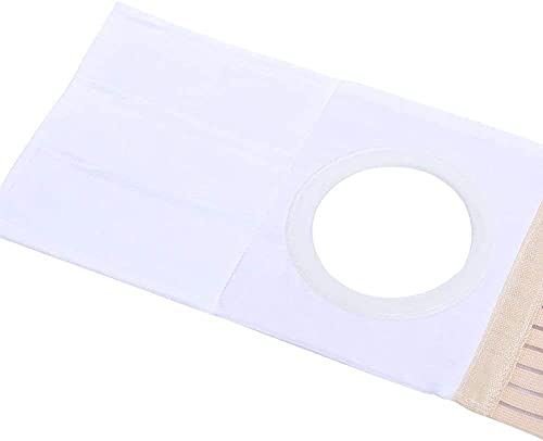 HXSCOO Cinturón de ostomía Ajustable Cinturón de Hernia ostomía elástica para Hombre y Mujer - Cintura aglomerante Abdominal para Bolsa de ostomía Fija (Size : XL)