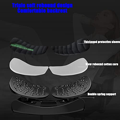 HYJBGGH Almohada De Apoyo Lumbar, Almohada Lumbar Universal para Silla De Oficina Four Seasons, Asiento De Automóvil Cómodo Y No Congestionado, Diseño Ergonómico para Aliviar El Dolor De Espalda