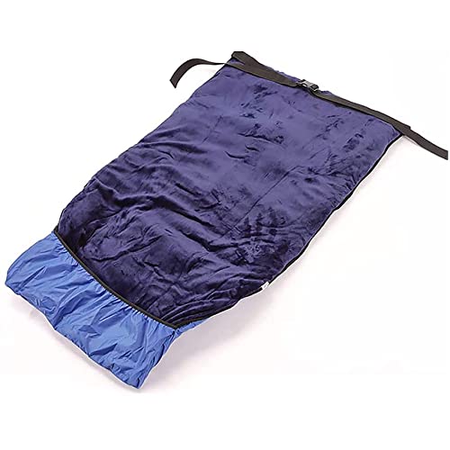 HYRL Manta para Silla de Ruedas, Impermeable, a Prueba de Viento, para Adultos, cómoda Funda para Silla de Ruedas con Bolsillos para los pies, para Las piernas y la Parte Inferior del Cuerpo