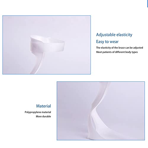 HYYK Ortesis de pie caído para hemiplejía Zapatos para Trazos Caminar eficaz Alivia el Dolor por caída del pie Tendón de Aquiles Parálisis Cerebral Contractura del tendón Enfermedad Accidente CER