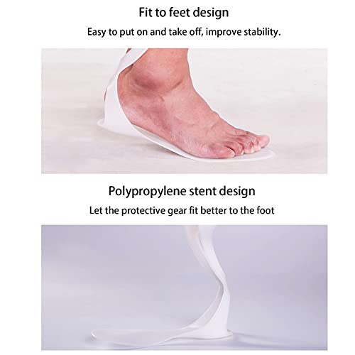 HYYK Ortesis de pie caído para hemiplejía Zapatos para Trazos Caminar eficaz Alivia el Dolor por caída del pie Tendón de Aquiles Parálisis Cerebral Contractura del tendón Enfermedad Accidente CER
