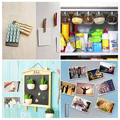 Imanes Neodimio, 6 x 3 mm Imán para Frigorífico Puerta de Disco, Imanes de Nevera para Pizarra DIY Manualidades Pasatiempos Oficina Multiusos (100 Piezas)