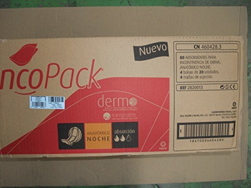 INCOPACK ANATOMICO NOCHE 80 UNID