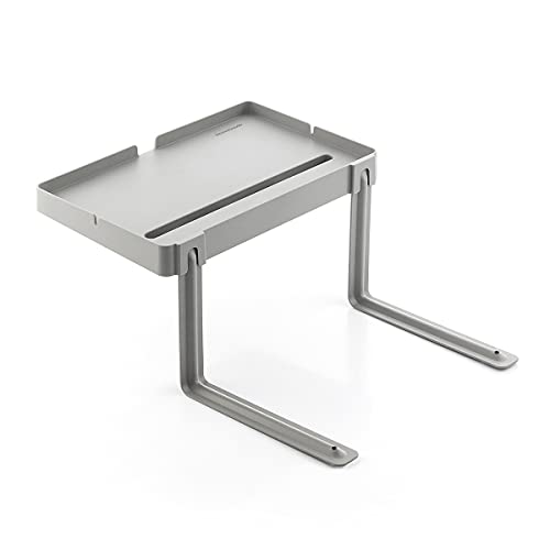 InnovaGoods | Mesa Auxiliar para la Cama Bedten | Color Gris
