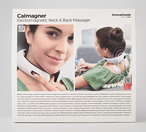 InnovaGoods Wellness Care - Masajeador de Cuello y Espalda Electromagnético