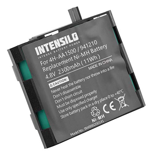 INTENSILO Batería compatible con Compex; dispositivo de estimulación muscular Compex 4H-AA1500, 4H-AA2000, 941210, 941213 (NiMH, 1500mAh, 4.8V)