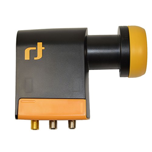 Inverto 5434 idlu de qudl42 de unr2l de 1PP Unicable, LNB Negro