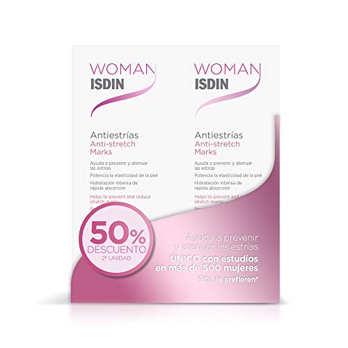 ISDIN Antiestrías Duplo Crema Para Prevenir Y Atenuar Las Estrías - 2 X 250Ml 0.5 500 ml