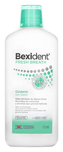 ISDIN Bexident Fresh Breath Colutorio Uso Diario, Enjuague Bucal para un Aliento Fresco y Duradero 1 x 500 ml